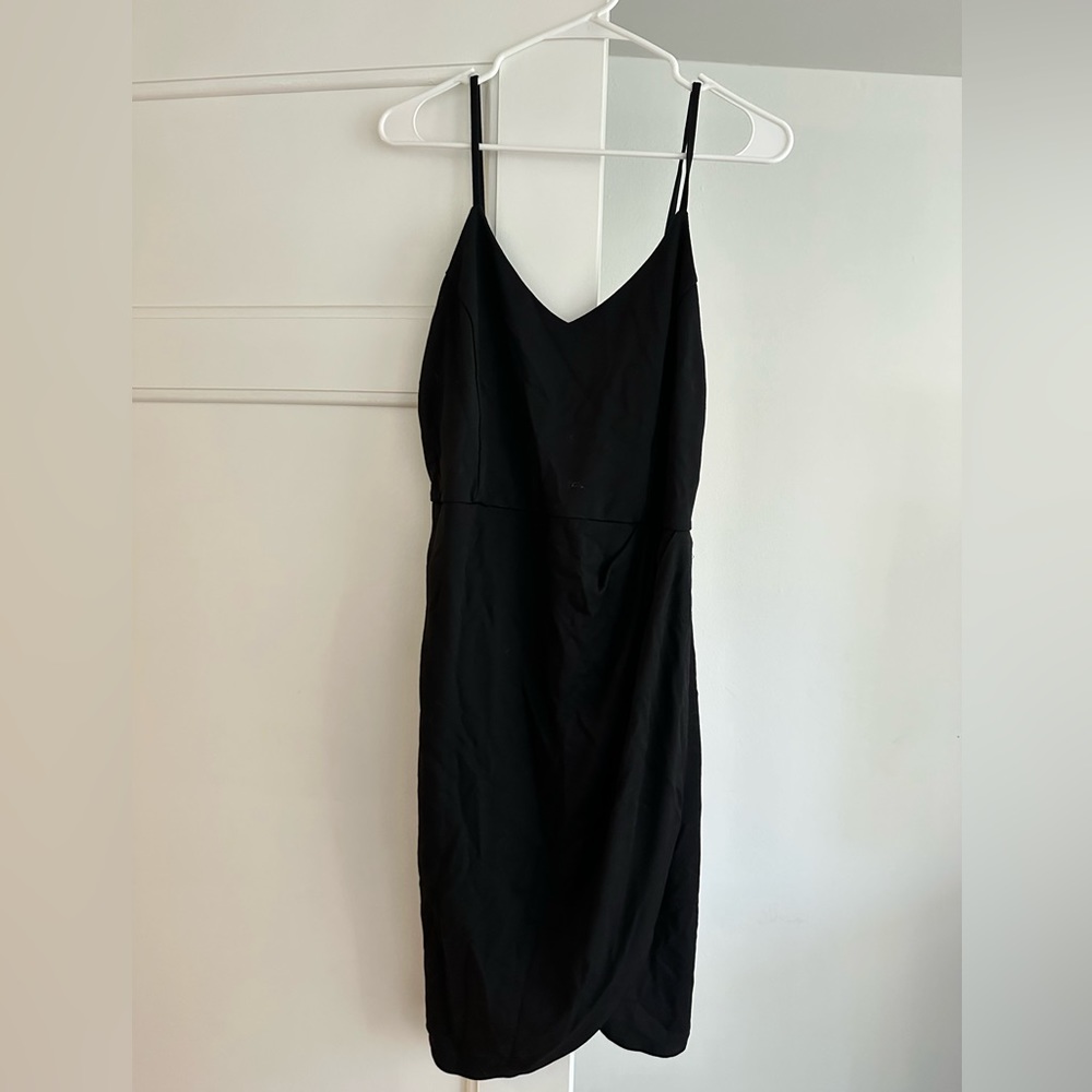 Black mini dress. Size XL
